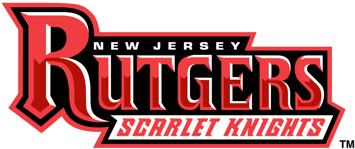 Rutgers Scarlet Knights 1995-2000 Wordmark Logo v2 diy iron on heat transfer